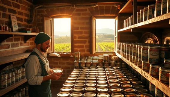 fabricación de conservas gallegas gourmet