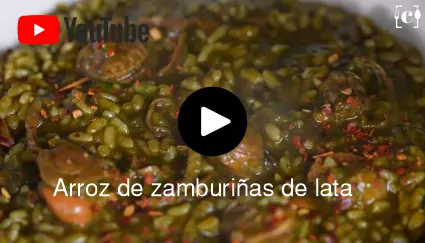 receta de arroz con zamburiñas de lata