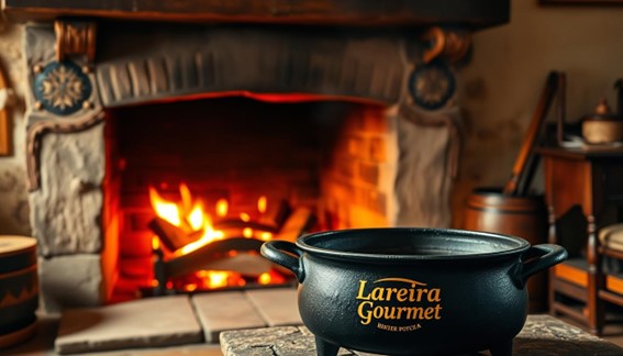 Lareira Gallega, unión con cocina gallega tradicional