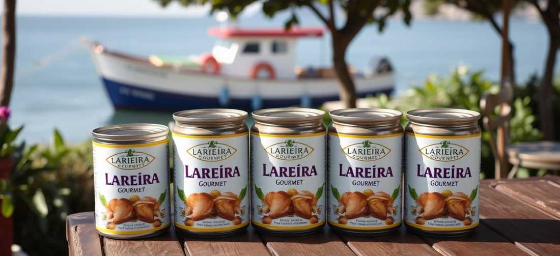 latas de almejas Lareira Gourmet