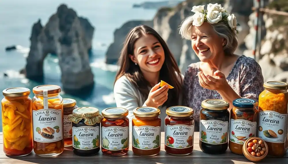 Tarros de conservas de Lareira Gourmet para el día de la madre